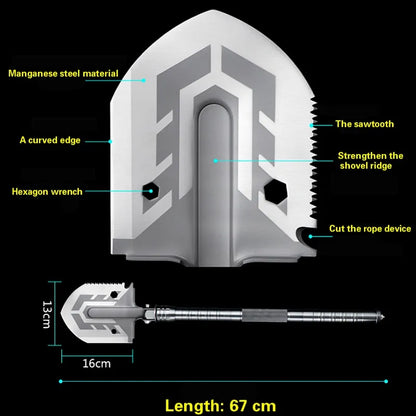 TrailBlade - Multi-purpose Folding Shovel