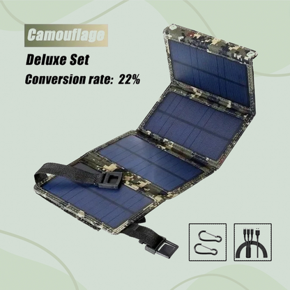 SunBurst Foldable Energy Source - Solarpower Foldable Solar Panel Cells