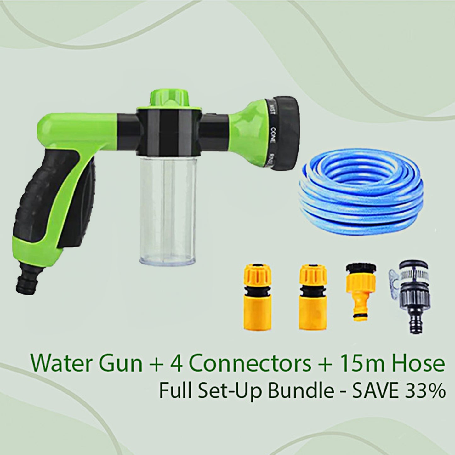 Soap&Spray - 8 in 1 Hose Gun